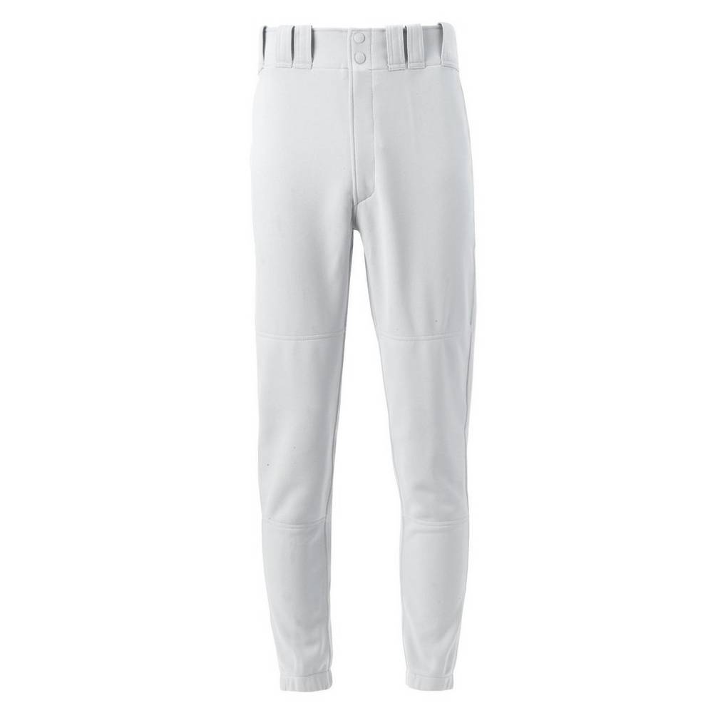 Pantaloni Mizuno Baseball Premier Players Uomo - Bianche - 70824-GZNQ